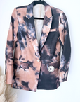 Veste tie and dye beige tabac - 𝐌𝐚𝐫𝐢𝐧𝐚𝟒𝟒𝐟𝐚𝐦𝐢𝐥𝐲