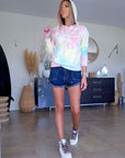 Sweat tie and dye