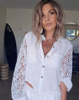Chemise lin & coton