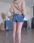 Short en denim