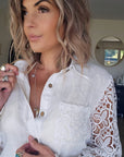 Chemise lin & coton