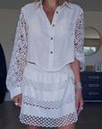 Chemise lin & coton