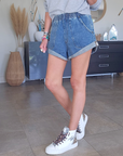 Short Vintage en denim