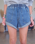 Short Vintage en denim