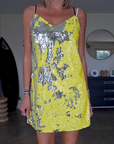 Robe starlette yellow