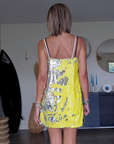 Robe starlette yellow