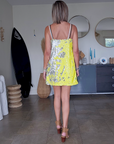 Robe starlette yellow