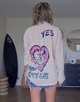 Chemise graffiti