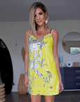 Robe starlette yellow