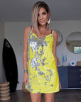 Robe starlette yellow
