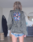 Veste militaire customisée