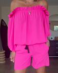 Combi-short fuchsia fluo