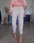 Pantalon en lin