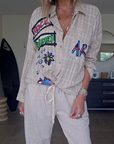 Chemise graffiti