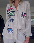 Chemise graffiti