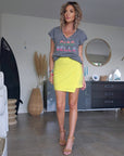 Jupe yellow