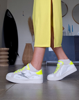 🔥Baskets éclair fluo