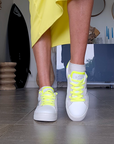 🔥Baskets éclair fluo