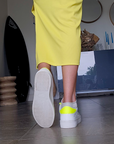 🔥Baskets éclair fluo