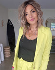 Ensemble short yellow