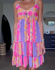 Robe tie and dye