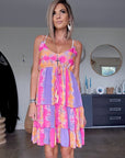 Robe tie and dye