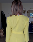 🔥Robe chic yellow