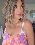 Ensemble jupe tie and dye