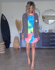 Robe tie and dye Pop