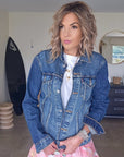 Veste en denim - 𝐌𝐚𝐫𝐢𝐧𝐚𝟒𝟒𝐟𝐚𝐦𝐢𝐥𝐲