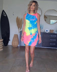 Robe tie and dye Pop