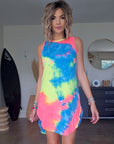 Robe tie and dye Pop