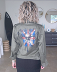Veste militaire customisée