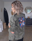Veste militaire customisée