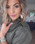 Veste militaire customisée