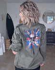 Veste militaire customisée