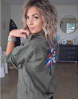 Veste militaire customisée