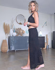 Ensemble top & jupe black