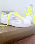 🔥Baskets éclair fluo