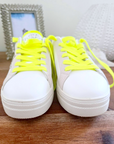 🔥Baskets éclair fluo