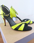 🔥Sandales jaunes fluo