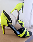 🔥Sandales jaunes fluo