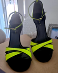 🔥Sandales jaunes fluo