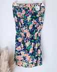 Robe bustier flowers