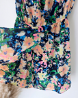 Robe bustier flowers