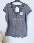 Tee-shirt perles Bella