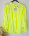 🔥Chemise yellow fluo