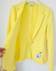 Veste sweat yellow