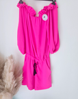 Combi-short fuchsia fluo