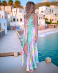 Robe tie and dye